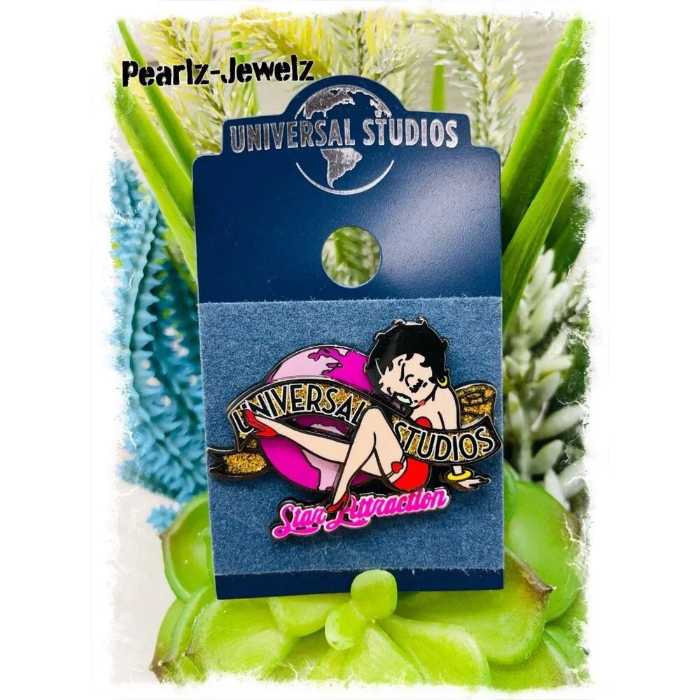 Universal Studios Betty Boop Star Attraction Collectable Trading Pin NEW